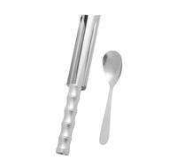 Agwuoetr MáQuina para Hacer AlbóNdigas, Cuchara para AlbóNdigas Manual de Cocina de Acero Inoxidable 304, Molde PortáTil para AlbóNdigas con Manejar para Cocina
