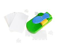 Agwuoetr MáQuina para Hacer Rompecabezas, Perforador de Flores en Relieve, Juguetes Educativos para NiñOs, Materiales Hechos A Mano DIY