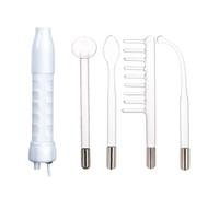Agwuoetr MáQuina PortáTil de Mano de Alta Frecuencia para Terapia de la Piel, para Tratamiento del Acné, Estiramiento de la Piel, ReduccióN de Arrugas, Enchufe Europeo