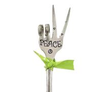 Agwuoetr Marcador de JardíN Regalo de Amistad, Marcadores de JardíN, Etiquetas de Plantas, Marcadores de Plantas, Letrero de Bricolaje de Metal para JardíN, NO.2
