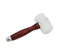 Agwuoetr Martillo Modelo T con Manejar de Madera, Martillo para Tallar, Punzonado, ImpresióN, Grabado, Martillo de Nailon, Herramientas de Hechas A Mano DIY