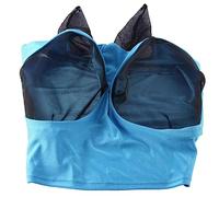 Agwuoetr MáScara Anti-TáBano EláStica con ProteccióN UV Suave en la Piel con Transpirabilidad Azul