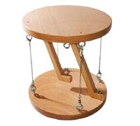 Agwuoetr Mesa de Tensegridad, Estructura de Tensegridad, Juguete CientíFico, Adornos de Mesa de Tensegridad, DecoracióN del Hogar, Juguete de Escritorio para Adultos, Color Madera