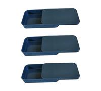 Agwuoetr Mini Caja de Comida para Entrenamiento de Pájaros, Comedero Mano para Loros, Caja de Alimentación, Tarro Comida para Entrenamiento, Juguete Interactivo para Pájaros, Azul