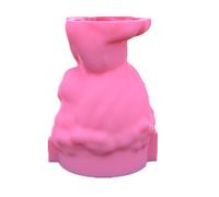 Agwuoetr Molde de Silicona 3D Cute Girl Flower Pot Mold DIY ArtesaníAs Hechas una Mano Yeso Vela Cristal Molde de Resina Epoxi para Decoraciones