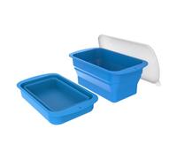 Agwuoetr Molde para Bloques de Hielo de 2 Piezas Extra Grande para BañO de Hielo, Enfriador de BañEra FríA, Molde de Silicona Plegable y Apilable, Bandeja para Hielo,B