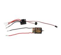 Agwuoetr Motor Cepillado 540 35T con 1060 ESC Cepillado 60A 2-3S LiPo Controlador de Velocidad EléCtrico Impermeable para Coche Trepador RC 1/10