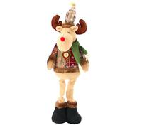 Agwuoetr NavideñO de Pie, Peluche de con Patas RetráCtiles, Adornos NavideñOs, DecoracióN NavideñA