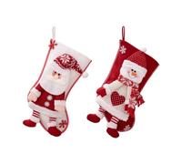 Agwuoetr NavideñOs de Caramelo DecoracióN NavideñA para el Hogar Bolsas de Regalo Adornos Colgantes para áRboles de Navidad