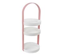 Agwuoetr Organizador de Cosméticos, Organizador de Maquillaje, Caja de Almacenamiento, Almacenamiento de Maquillaje con Asa, Almacenamiento de Maquillaje para Cosméticos, A