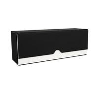 Agwuoetr Organizador de Tarjetas con Ventosa MagnéTica, Soporte para Caja de Baraja de Cartas Coleccionables, Estuche para Juegos Coleccionable, Negro