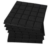 Agwuoetr Paquete de 12 Paneles de Espuma una Prueba de Sonido, Paneles de Espuma AcúStica de 1,2 X 20 X 20 Pulgadas para Estudio de GrabacióN, Sala de Juegos, Dormitorio.