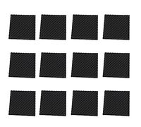 Agwuoetr Paquete de 12 Paneles Espuma Insonorizados para Cajas Huevos, Espuma AcúStica 1,2 Pulgadas X 20 Pulgadas X 20 Pulgadas para Estudios DoméSticos y Profesionales, Color Negro.