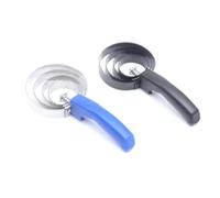 Agwuoetr Paquete de 2 Peines para Caballos de Acero Inoxidable con Agarre TáCtil, Herramienta de Limpieza del Sudor de Caballo, Color Aleatorio