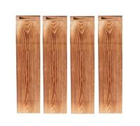 Agwuoetr Paquete de 4 Maceteros de Pared para Plantas de Interior, DecoracióN de Pared de Madera para Dormitorio, Sala de Estar, Jarrones de Pared con Bolsillo de Madera de Granja