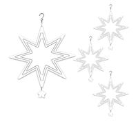 Agwuoetr Paquete de 4 Spinner de Viento de SublimacióN de 10 Pulgadas en 3D Spinners de Viento Colgantes Escultura CinéTica de Doble Cara Accionada por Viento