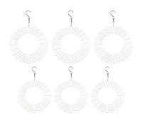 Agwuoetr Paquete de 6 Spinner de Viento de SublimacióN de 10 Pulgadas/8 Pulgadas en Spinners de Viento 3D Spinners de Viento Colgantes Espiral para JardíN Interior