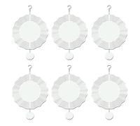 Agwuoetr Paquete de 6 Spinner de Viento de SublimacióN de 10 Pulgadas en, Spinner de Viento 3D, Spinners de Viento Al Aire Libre para Colgar en el JardíN