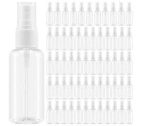 Agwuoetr Paquete de 60 Rociadoras, Botella Rociadora Vacía de 30 Ml, Atomizador de Perfume, Botella de Plástico, Botella de Viaje Portátil para Champú y Perfume