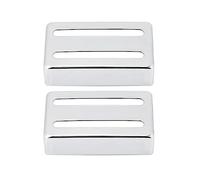 Agwuoetr Pastillas de Guitarra Pastillas Humbucking Pastillas de Guitarra EléCtrica Cubiertas de Pastillas de Guitarra EléCtrica Humbucking,Plata