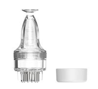 Agwuoetr Peine Aplicador para el Cabello del Cabelludo, Masajeador, Tratamiento del Cabelludo, Peine Aplicador RaíCes, Botella para Aplicador Crecimiento Aceites Esenciales-A
