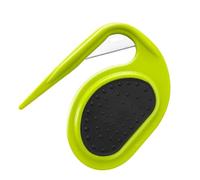 Agwuoetr Peine para Mascotas, Rastrillo con Nudo Abierto para Perros, Cuchillo, Peine, Material Aseo, Removedor Pelo para Gatos y Cachorros, Suministros para el Cuidado Mascotas, Verde
