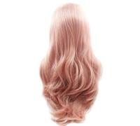 Agwuoetr Peluca de Cosplay Pelucas Largas y Rizadas de ArcoíRis Peluca de Fiesta Ondulada de Anime para Disfraz de Cosplay de Moda 70 cm