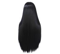 Agwuoetr Peluca de Encaje Completo de 20 Pulgadas, Pelucas de Cabello Humano Liso de Hueso para Mujeres Negras, Peluca Frontal de Encaje Recto HD Sin Pegamento Prearrancada