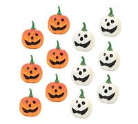 Agwuoetr PequeñA DecoracióN Artificial de Halloween Calabaza en Miniatura DecoracióN Falsa y Realista Calabaza para Mini Adorno