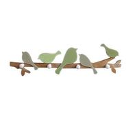 Agwuoetr Percha en Forma de PáJaro Toallero para Abrigos Perchero para Sombreros Percha para Llaves Gancho para Colgar Ropa para Batas Gancho para JoyeríA de Pared D