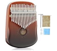 Agwuoetr Piano de Pulgar Kalimba de 17 Teclas, Instrumento Musical Kalimba de Piano de Dedo PortáTil para NiñOs, Adultos, Principiantes, Entusiastas de la MúSica