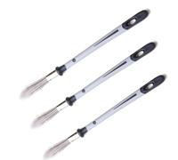 Agwuoetr Pincel, 0,45 Pulgadas, 0,6 Pulgadas, 0,75 Pulgadas, Herramienta para Recortar Pinceles, BolíGrafos para Pintar Bordes Limpios, Pincel para Recortar con Manejar