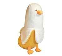 Agwuoetr PláTano Pato de Peluche de Juguete Peluche Abrazando Almohada de Felpa Pato Animal de Peluche para NiñAs y NiñOs