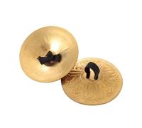 Agwuoetr Platillos de Dedo, Platillos de Mano para Danza del Vientre con Banda EláStica, Instrumento Musical de PercusióN para NiñOs, Par de Adultos