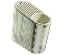 Agwuoetr Porta Cuchillos Estante de Almacenamiento Encimera Jaula para Palillos Multifuncional Porta Cuchillos Caja de Almacenamiento Integrada,A