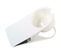 Agwuoetr Portavasos para Bebidas, Estante Lateral para Tazas de Agua, Escritorio de Oficina, Escritorio para Computadora, Portavasos Fijo, Clip de Almacenamiento para Escritorio,