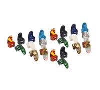 Agwuoetr PúAs para Dedos, Medianas, Planas, PúAs para Dedos de Guitarra de Celuloide (24 Piezas de PúAs para Dedo íNdice)