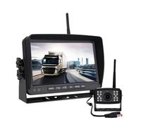 Agwuoetr PZ607- Monitor de Marcha AtráS Independiente de Audio y Video Digital InaláMbrico de 7,0 Pulgadas