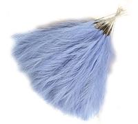 Agwuoetr Ramo de Pampas de CañA Artificial Hierba de Pampas Artificial 16.9 Pulgadas Hierba de Pampas DecoracióN Boho PúRpura