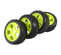 Agwuoetr RC 1:8 Coche Todoterreno NeumáTicos de Goma y Llantas de PláStico HUB Hex 17 mm 81-801,B
