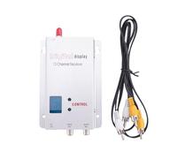 Agwuoetr Receptor FPV 1.2G 1.3G VRX Pantalla Digital de 12 Canales para Modelo RC Drone FPV de Alcance
