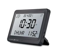Agwuoetr Reloj Azan AutomáTico Mundial Digital 8 Sonidos de OracióN Azan Reloj de Pared y Escritorio IsláMico D