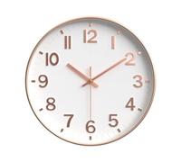 Agwuoetr Reloj de Pared Moderno y Silencioso, Reloj de Pared con NúMeros 3D para Cocina, Dormitorio, Sala de Estar, Oficina, Aula, DecoracióN Color 7