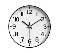 Agwuoetr Reloj de Pared Moderno y Silencioso, Reloj de Pared con NúMeros 3D para Cocina, Dormitorio, Sala de Estar, Oficina, DecoracióN de Aula Color 4