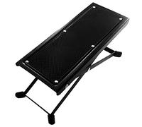 Agwuoetr ReposapiéS para Guitarra 4 Posiciones Ajustable Pedal de Guitarra Plegable ReposapiéS para Guitarra ReposapiéS Negro