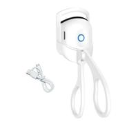Agwuoetr Rizador de Pestañas Eléctrico Modelo de Carga USB Calentamiento Rápido Permanente de Pestañas Portátil Rizado Duradero Clip de Pestañas Térmico A