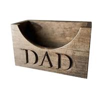 Agwuoetr Soporte de Madera para Sombrero DiseñAdo para Gorra de BéIsbol, Estante de Soporte, Caja de Madera, Mesa Interior, Estante de Almacenamiento para Sombreros C