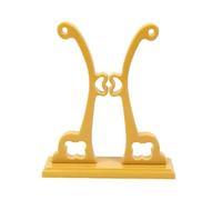 Agwuoetr Soporte de Ventilador de Mano Redondo Soporte de Exhibición Soporte de Ventilador Plegable de Mano Antiguo Vintage Base Desmontable FanRack de Papel de Escritorio,A