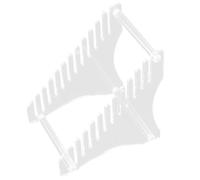 Agwuoetr Soporte para Almacenamiento de, Estante para, Estante de ExhibicióN de Mesa para, Estante Flotante para Discos de AcríLico A