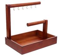 Agwuoetr Soporte para Collares Estante Expositor Organizador de Joyas Estante de ExhibicióN para Pulseras Soporte para Brazaletes Soporte para ExhibicióN de Relojes de Mesa-A